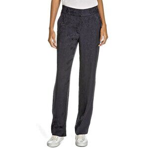 New w/Tags - Equipment "Lita" Brocade Silky Trousers, color Eclipse, sz 2 or S,M